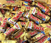 Twix Milk Chocolate Caramel Cookie Fun Size - 2 Lbs