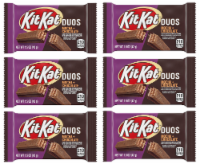 KitKat Duos Mocha & Chocolate Crisp Wafers 1.5oz - Pack of 6