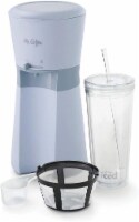 Kitcheniva Iced Coffee Maker With Reusable Tumbler & Coffee Filter - Gray