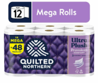 Quilted Northern Ultra Plush Toilet Paper 12 Mega Rolls