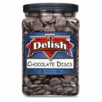 Its Delish Semi Sweet Chocolate Discs 2.5 Lbs