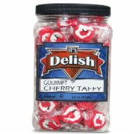 Its Delish Cherry Fancy Shape Red Taffy Chews 18 oz
