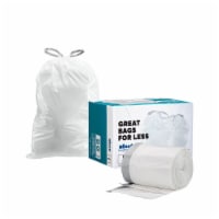 Simplehuman Custom Fit Trash Bags 50 Count - Code J Compatible