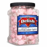 Its Delish Cotton Candy Taffy Chews 18 oz