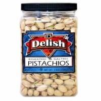 Its Delish Roasted Salted Pistachios 1.6 Lbs
