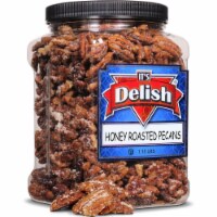 Its Delish Honey Roasted Pecans 1.15 Lbs