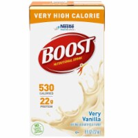 Boost Very High Calorie Nutritional Drink 8oz Pack of 6 - Very Vanilla