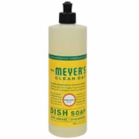 Mrs Meyers Dish Soap Clean Day Honeysuckle Scent 16 Oz - Pack of 6