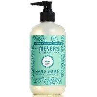Mrs Meyers Hand Soap Clean Day 12.5 Oz Pack of 6 - Mint Scent