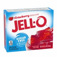 Jell-O Gelatin Dessert Sugar Free Pack of 6 - Strawberry