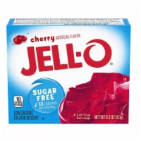 Jell-O Gelatin Dessert Sugar Free Pack of 6 - Cherry