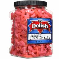 Its Delish Pink Lemonade Licorice Bits 2.5 Lbs