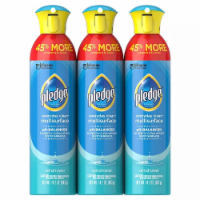 Pledge Multisurface Cleaner Spray 14.2oz Pack of 3 - Rainshower