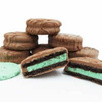 Philadelphia Candies Milk Chocolate Covered Mint Creme Cookies 30 oz