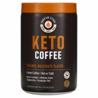 Rapidfire Instant Caramel Macchiato Keto Coffee Medium Roast 7.93 oz