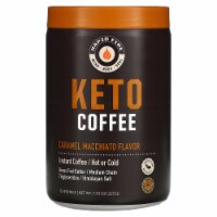Rapidfire Instant Caramel Macchiato Keto Coffee Medium Roast 7.93 oz