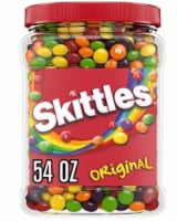 Skittles Original Fruity Chewy Candy Jar 54 oz - Pack of 3