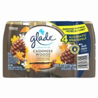 Glade Automatic Spray Air Freshener 6.2 oz 4 Packs - Cashmere Woods