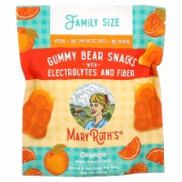 MaryRuth Organics Gummy Bear Snacks With Electrolytes And Fiber Orange 240 g