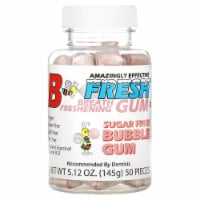 B-Fresh Inc Breath Freshening Gluten Free Bubble Gum - 50 Pcs