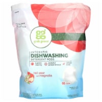 Grab Green Automatic Dishwashing Detergent Pods Red Pear With Magnolia 2 Lbs - 60 Loads