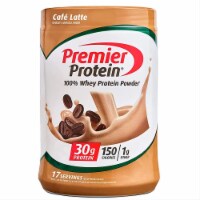 Premier Protein Whey Powder 24.5 oz - Cafe Latte
