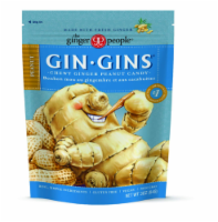 Gin Gins Peanut Ginger Hard Candy - Peanut Ginger