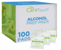 Care Touch Alcohol Wipes 70% Isopropyl - 100 Packs