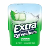 Refreshers Spearmint Sugar Free Chewing Gum