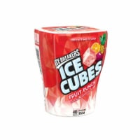 Ice Cubes Fruit Punch Sugar Free Chewing Gum