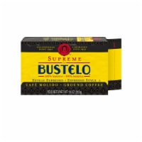 Cafe Bustelo Espresso Style Dark Roast Ground Coffee Vacuum-Packed 10 oz Brick