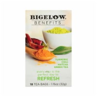 Bigelow Tea Benefits Tumeric Chili Matcha Green Tea Bags 18 Count