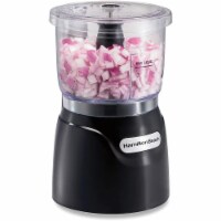 Hamilton Beach Electric Vegetable Chopper & Mini Food Processor Black Perspective: Main