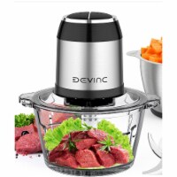 DEVINC Food Processors Mini Meat Grinder & Veggie Chopper with 2 Bowls Perspective: Main