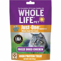 Whole Life Pet Products Just One Chicken Cat Treats – High Protein – 4oz Perspective: Main