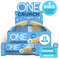 ONE Protein Bars, Crunch Marshmellow Treat, 20g Protein, 2.12 Ounce (Pack of 36)