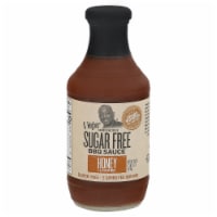 g Hughes Sugar Free Honey Barbeque Sauce 18 oz Perspective: Main