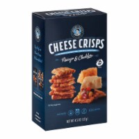 Macys Cheese Crisp Asiago Cheddar 4.5 oz (Pack Of 8)