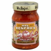 Mrs Renfro Salsa Garlic 16 oz Perspective: Main