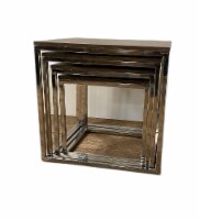 Set Of 4 Modern Rustic Nesting Accent Tables Set Of 4 Modern Rustic Nesting Accent Tables