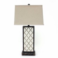 5.25 X 8 X 30 Bronze Rock Floral Base - Table Lamp 5.25 X 8 X 30 Bronze Rock Floral Base - Table Lamp