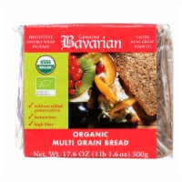 Genuine Bavarian Breads Rye - Multigrain - Case of 6 - 17.6 oz.