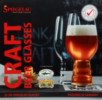 Spiegelau Craft IPA Beer Glasses 2 Pack - Clear