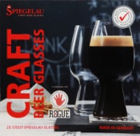 Spiegelau Craft Stout Beer Glasses 2 Pack - Clear