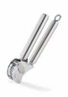 Rosle Garlic Press with Scraper - Silver