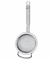 Rosle Stainless Steel Round Handle Fine Mesh Tea Strainer, 3.2-inch