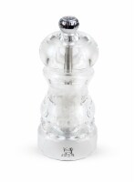 Peugeot Nancy Salt Mill Acrylic, 5-Inch, Clear