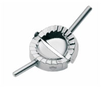 Kuchenprofi Ravioli, Pierogi, and Dumpling Press, Stainless Steel, 4-Inch