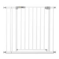 hauck 59728 Open N Stop KD Pressure Fit with 3.5 Inch Extension Baby Gate, White