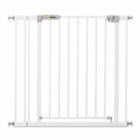 hauck 59728 Open N Stop KD Pressure Fit with 3.5 Inch Extension Baby Gate, White